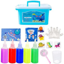 (E) Magic Water Elf, Aqua Fairy Gels Mould Set, Creative 3D Magic Gels Handmade Water Toys For Kids Paint