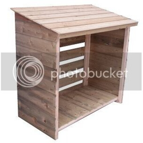 4x2 Empire Shiplap Log Store