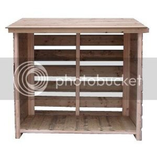 4x2 Empire Shiplap Log Store 2