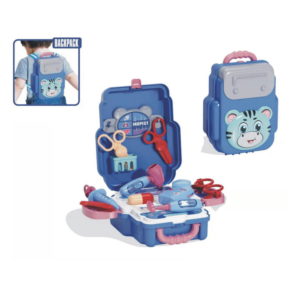 Kids Backpack Medical Emergency accessories Toys, Cartoon Medical Bag