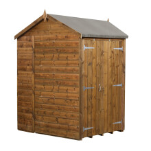 Empire Apex Garden Shed Shiplap Tongue & Groove 6X4 Double Door