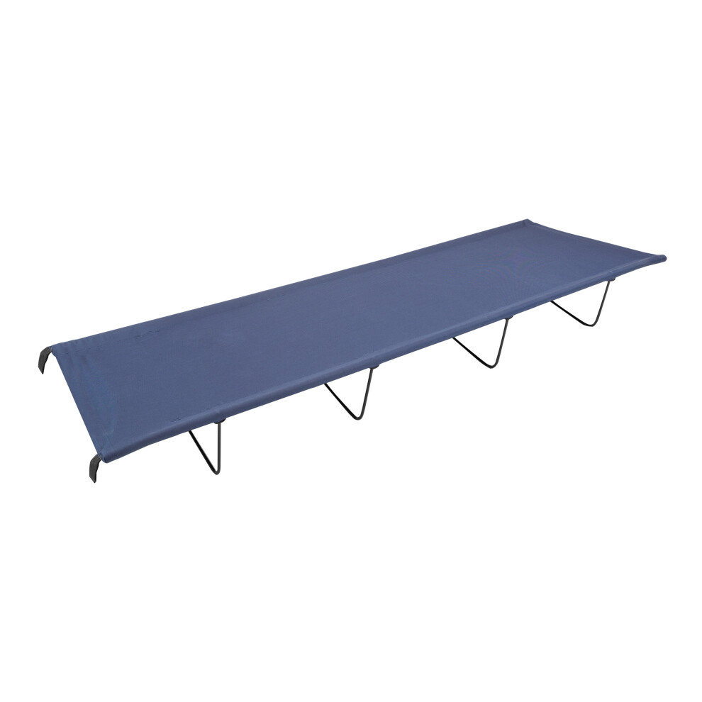 Milestone Camping 4 Leg Folding Camping Bed / H18 x W59 x L180cm