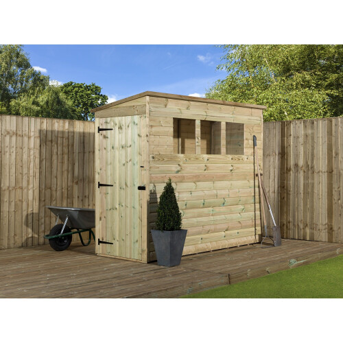 Empire 2600  Pent 6X3 door left side panel