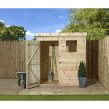 Empire 1500 Pent 6x6 door left
