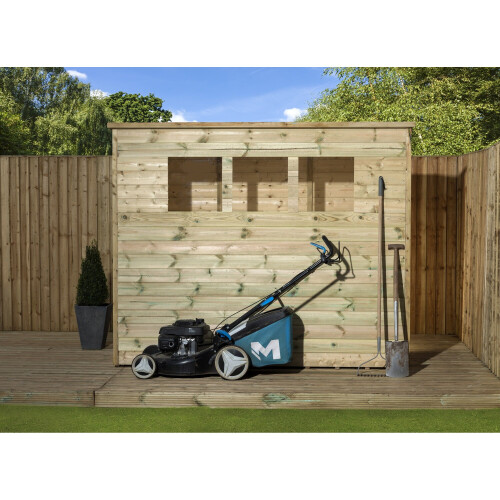 Empire 2600  Pent 6X3 door left side panel 2