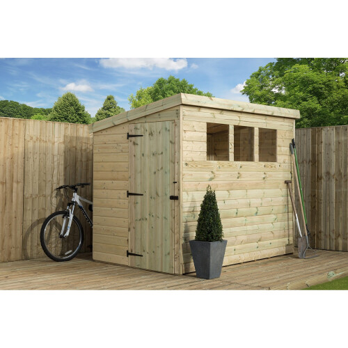 Empire 2500  Pent 6X4 door left side panel 2