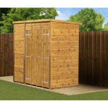 Empire Modular Pent 6x4 Double Door