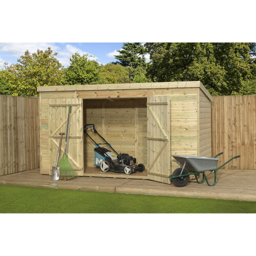 Empire 5000  Pent 10x6 double door centre 1