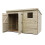 Empire 4000  Pent 10x6 double door left windows 1
