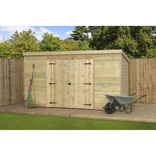 Empire 5000  Pent 10x6 double door centre 2