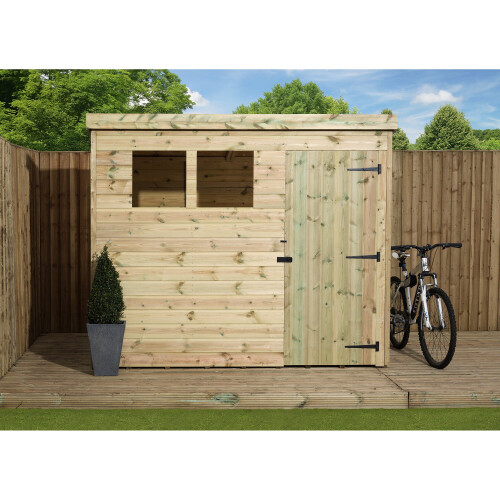 Empire 1500  Pent 8x4 door right 2