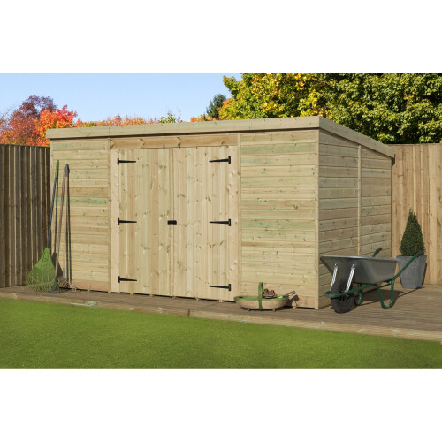 Empire 5000  Pent 10x8 double door centre 2