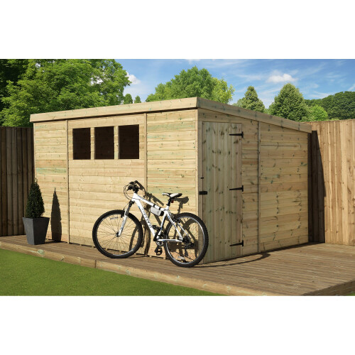 Empire 2500  Pent 10X8 door right side panel 2