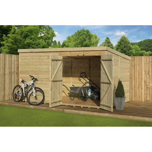 Empire 4000  Pent 10x8 double door right