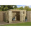 Empire 4000  Pent 10x8 double door left windows 2