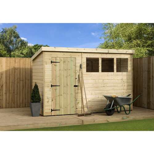 Empire 1500  Pent 10x8 door left 2