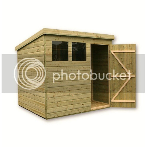 Empire 1500  Pent 8x8 door right 1