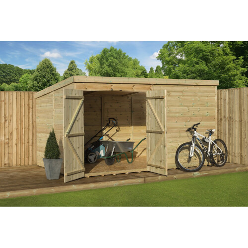 Empire 4000  Pent 10x8 double door left 1
