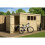 Empire 2500  Pent 10X8 door left side panel 2