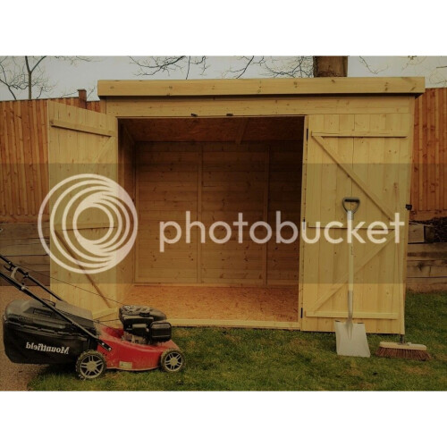 Empire 4000  Pent 8x8 double door left 2
