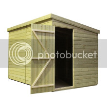 Empire 2000 Pent 8x8 door right side panel