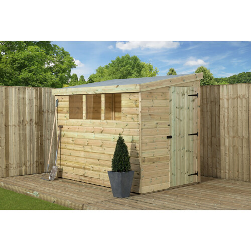 Empire 3000  Pent 8x4 door right side panel 2