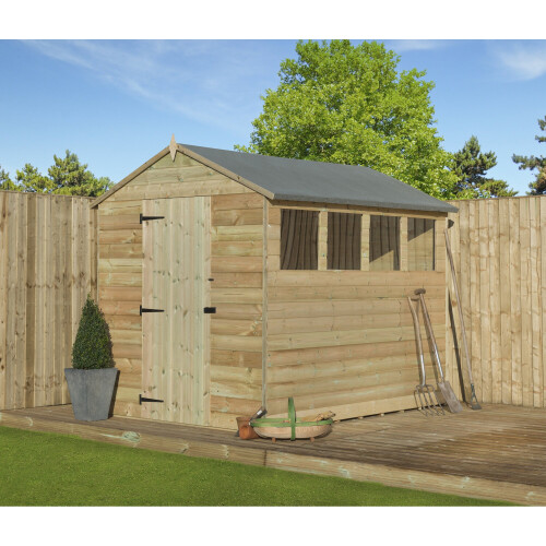 Empire 9200 Premier Apex Shed windows 6x6 2