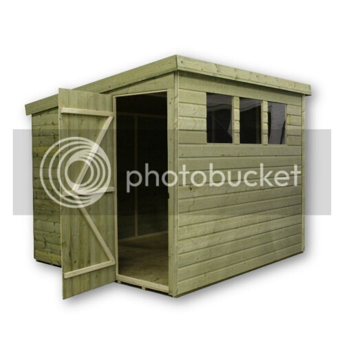 Empire 2500  Pent 8X8 door left side panel