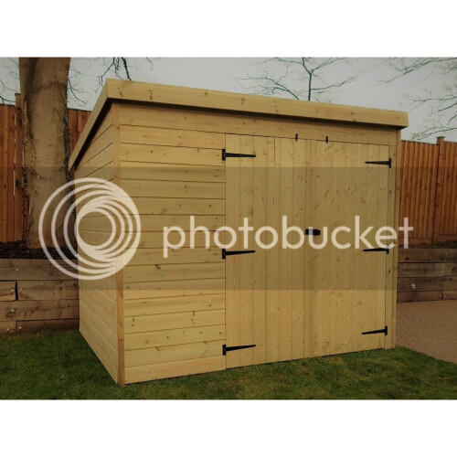 Empire 4000  Pent 8x8 double door right