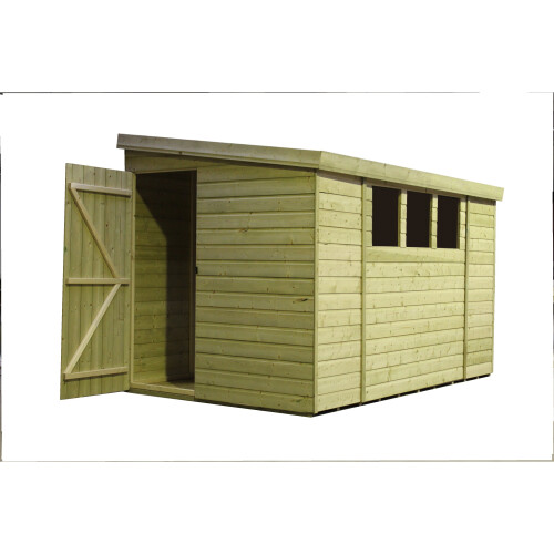 Empire 3000  Pent 10x6 door left side panel 1