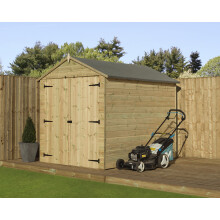 Empire 9500 Premier Apex Shed double door 6x6