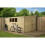 Empire 3000  Pent 10x8 door right side panel 1