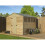 Empire 9200 Premier Apex Shed windows 8x8 1