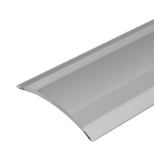 (Silver, 3.0m) A49 61mm Anodised Aluminium Self Adhesive Door Threshold Ramp Profile