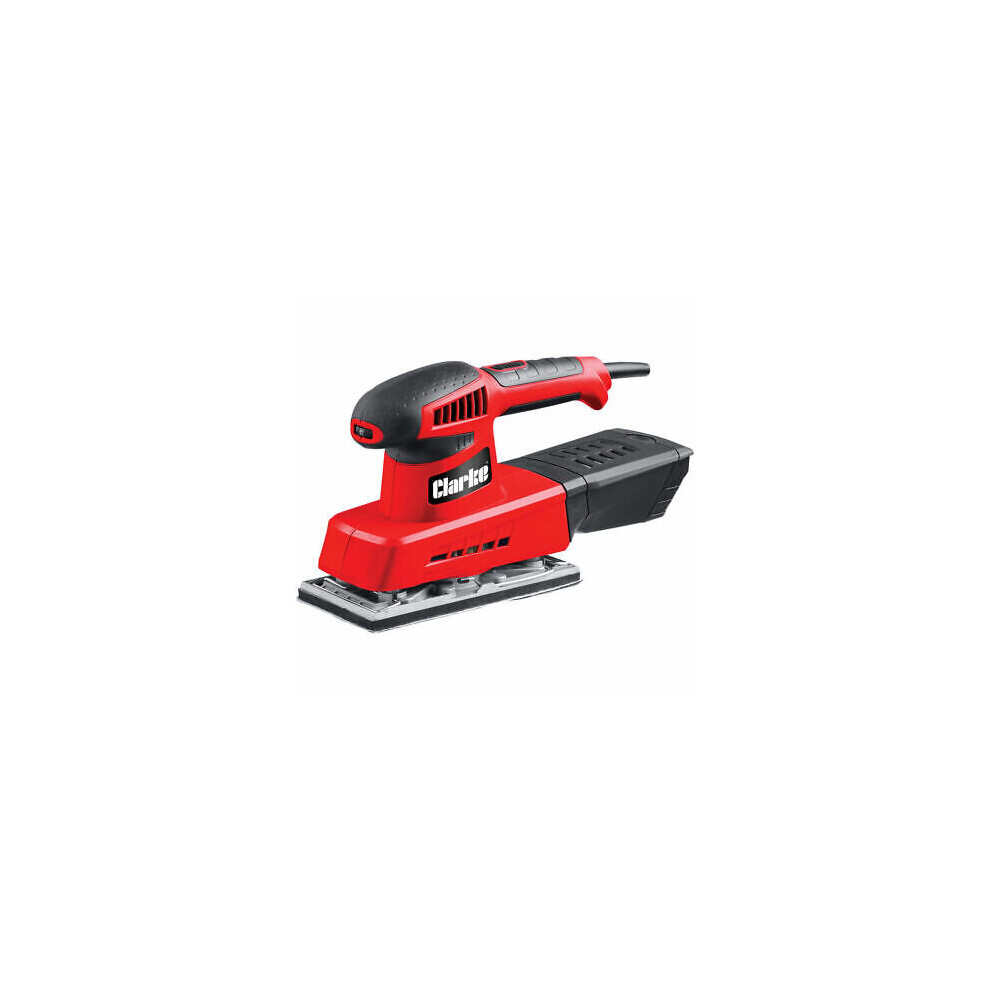 Clarke Cos210 200W Detail Palm Corner Mouse Hand Sander Sanding Tool 5016086249696