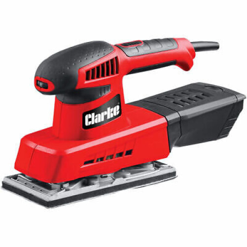 CLARKE COS210 200W DETAIL PALM CORNER MOUSE HAND SANDER SANDING TOOL 2