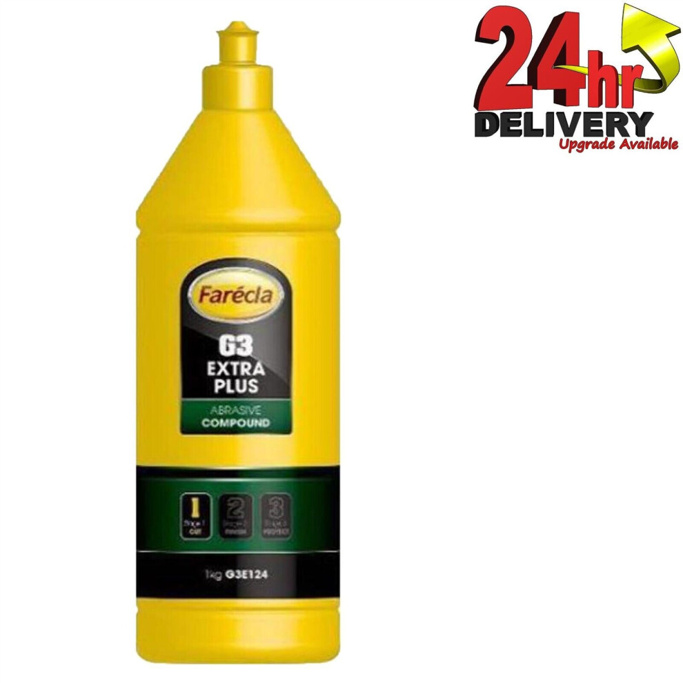 Farecla G3 Extra Abrasive Water-Based Cutting Compound 1Kg Bottle