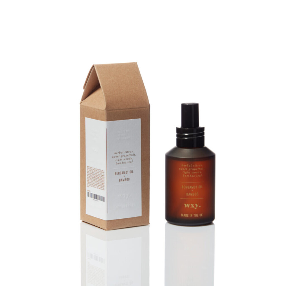 WXY. Amber Room Spray - Bergamot Oil & Bamboo-image-OPC-PBB9DCD-NEW