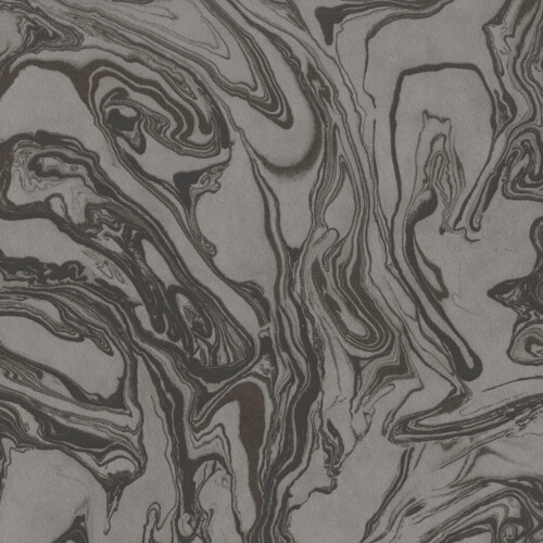 Fine Decor Fine Decor Marble Charcoal Silver Wallpaper Paste The Wall Textured Metallic