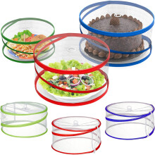Food Covers x 3 pop up Mesh Protectors Kitchen Insect Net