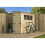 Empire 2800  Pent 6x3 door left side panel 3