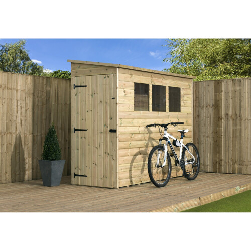 Empire 2800  Pent 6x3 door left side panel 2