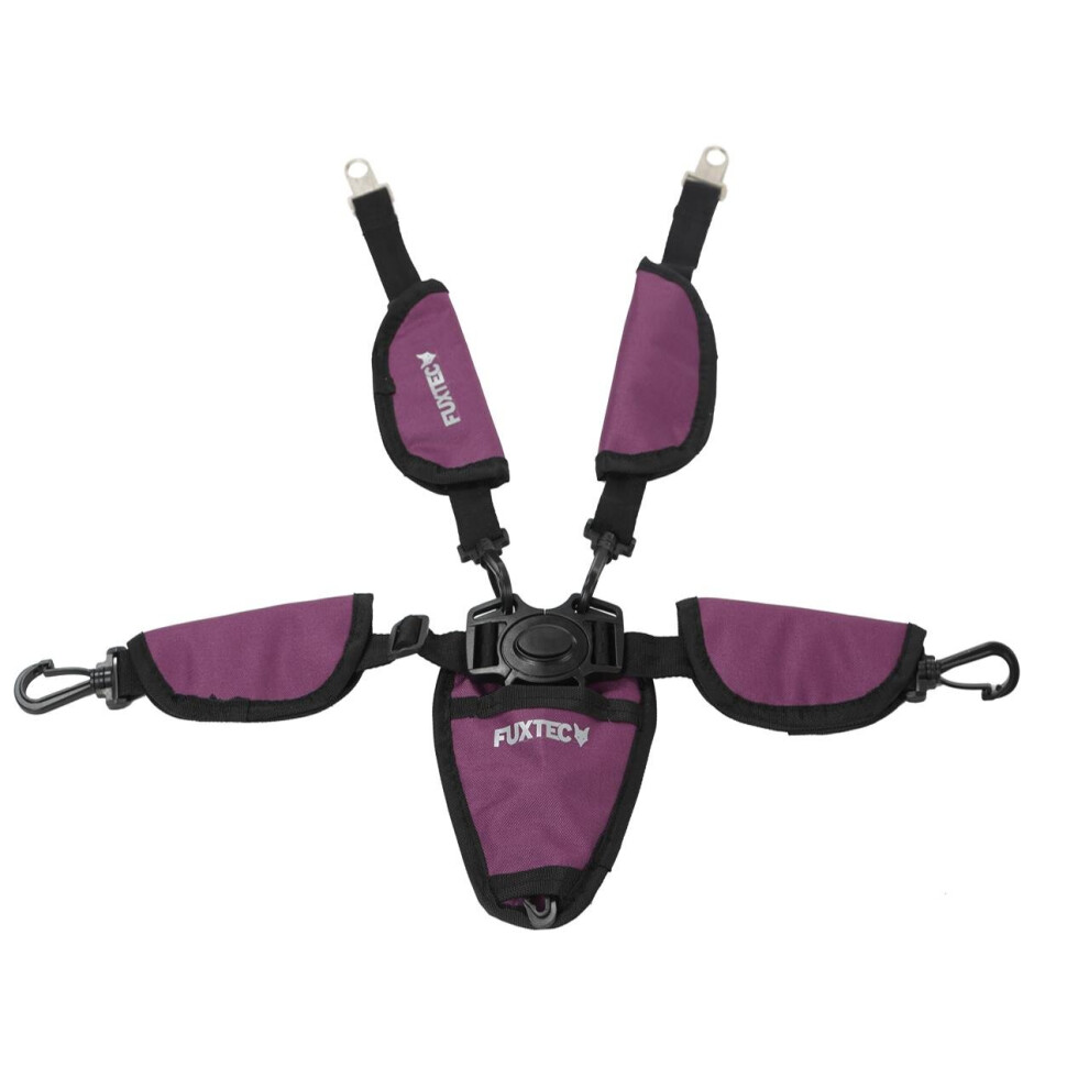 (Purple) FUXTEC safety belt - 5 points - for folding wagon