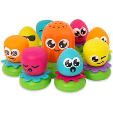 TOMY Toomies Octopals Number Sorting Baby Bath Toy | Educational Water Toys For Toddlers | Suitable For 1, 2 and 3 Years Old Boys and Girls