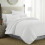 (KING, WHITE) Plain Duvet Quilt Covers Reversible Bedding Set 3
