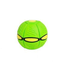 (Green) UFO ball light-up deformation venting bouncy ball