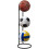 Basketball Racks For Balls Portable Soccer Football Storage Rack Organizer Holder Outdoor Indoor 1