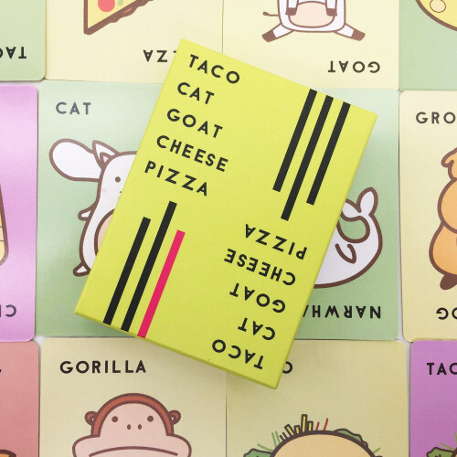 Taco Cat Goat Cheese Pizza  The card game 2