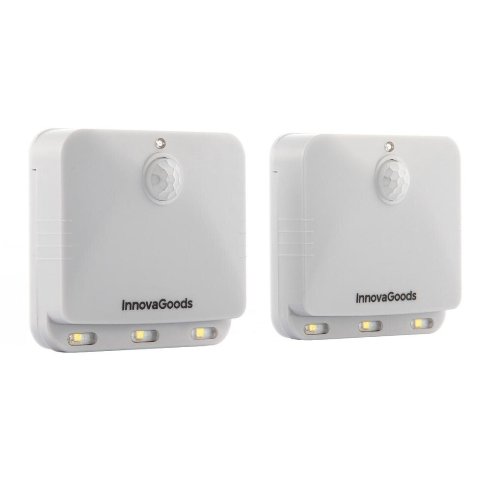 Lampe LED avec capteur de mouvement - INNOVAGOODS - 2 unités - Gris