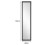 Living And Home Rectangle Full Length Mirror Wall Mirror 4